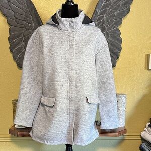 Lululemon Gray Hooded Jacket